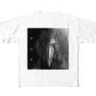 @Q_micのハシビロコウさん(アツイ) All-Over Print T-Shirt