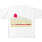 レモンスカッシュの泡のショートケーキ All-Over Print T-Shirt