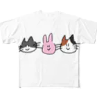 ななこさんのどうぶつぐっずのさんこいち フルグラフィックTシャツ