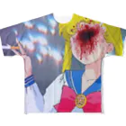 ☯️屠る保父☯️の顔面ゴアムーン All-Over Print T-Shirt