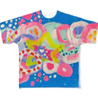 MOCCHIのカラフルショップのカラフルTシャツ🌈 All-Over Print T-Shirt