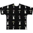 [ DDitBBD. ]のmushrooms. All-Over Print T-Shirt