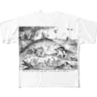 PDinyoの 大きな魚は小さな魚を食う All-Over Print T-Shirt