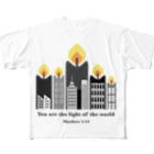 KototoSの"You are the light of the world"  フルグラフィックTシャツ