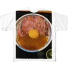 kkraのお腹空くシャツ フルグラフィックTシャツ