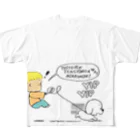 egu shopのYIPYIP フルグラフィックTシャツ