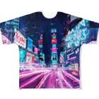 秀美のNYC All-Over Print T-Shirt
