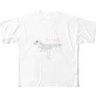 chandelier_tknrのかやはわ フルグラフィックTシャツ