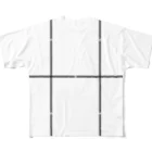 よシまるシンの折り畳みライン8 All-Over Print T-Shirt