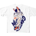 tama.llustrationの悪魔ガール　★ロバの悪魔★ All-Over Print T-Shirt