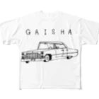 NIKORASU GOの外車好き専用デザイン フルグラフィックTシャツ