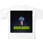 GODiGODiのゴリゴリ All-Over Print T-Shirt