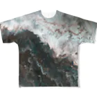 yjb_22のfluidart_jlamdl フルグラフィックTシャツ