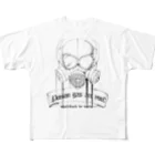 hi&coのガスマスク フルグラフィックTシャツ