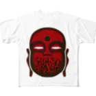 NEOTOKYO支店の赤地蔵くん All-Over Print T-Shirt