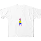 暇人ショップのオリジナル フルグラフィックTシャツ