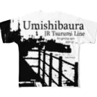 kouji-komatsuのUmishibaura フルグラフィックTシャツ