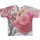 swimmyzのSAKURA フルグラフィックTシャツ