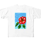 それいゆのハイビスカス All-Over Print T-Shirt