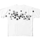 kmd.の家紋グラス／家紋Tシャツ All-Over Print T-Shirt