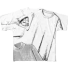 Fuck , The Myheroのプリント All-Over Print T-Shirt