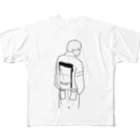 Ayaの後ろ姿から伝わる フルグラフィックTシャツ