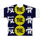 ザハンコッツのTHE反骨3連LOGO フルグラフィックTシャツ