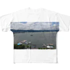 ももたんの広大な湖 All-Over Print T-Shirt