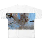ももたんの桜 All-Over Print T-Shirt