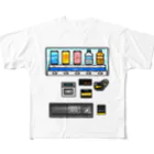 すとろべりーガムFactoryのつめた〜い 自動販売機 All-Over Print T-Shirt