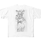 💤負け犬インターネット💤のパンクこうもりちゃん All-Over Print T-Shirt