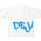 DEJAVU_TATAのink Deja フルグラフィックTシャツ