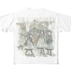 ブティックうなちゃんのmaid（new year） フルグラフィックTシャツ