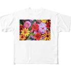 peony🦋🌼のflower🌼 フルグラフィックTシャツ