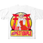 POP'N ROLLの93TEMPLE フルグラフィックTシャツ