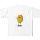 アヤシイモノ売り場のレモン（大）レモン（小） フルグラフィックTシャツ