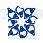 anatomy_and_graphicのsnowflakes (vertebrae a) All-Over Print T-Shirt