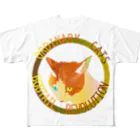 『NG （Niche・Gate）』ニッチゲート-- IN SUZURIのOrdinary Cats04h.t.(秋) フルグラフィックTシャツ