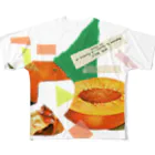 こんぶさんのカットアンドペースト（アプリコット） All-Over Print T-Shirt