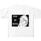 はずなのlook at me All-Over Print T-Shirt