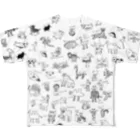 ひこ界ちゃんねるの単彩 All-Over Print T-Shirt