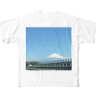 factory-SHIZUOKAの富士山 フルグラフィックTシャツ