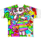 KANEPのかねぴーレインボー All-Over Print T-Shirt