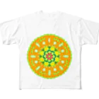 螺時＠FF Ultima鯖Gaiaの果実風模様 フルグラフィックTシャツ