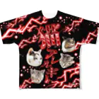 まさかのさむかわの猫アレルギー All-Over Print T-Shirt