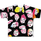 megumiillustrationのsmall girls collection All-Over Print T-Shirt