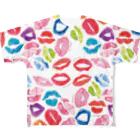 megumiillustrationのso many words All-Over Print T-Shirt