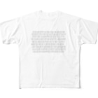 puikkoのロンゴロンゴ（グレー） All-Over Print T-Shirt