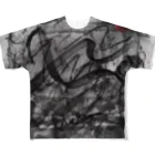リョーサンズの電磁波Tシャツ All-Over Print T-Shirt