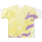 ＣＲ－ｊｉｖａの龍がツキを呼ぶ！！ＤＲＡＧＯＭＯＯＮ All-Over Print T-Shirt